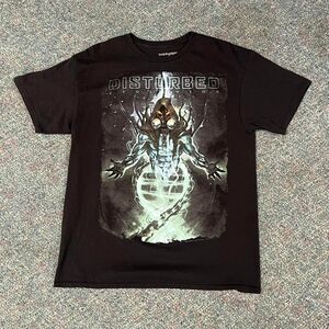 Disturbed 2019 Tour black band tee